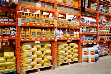 Sika shelf at King’s customer point of sales.